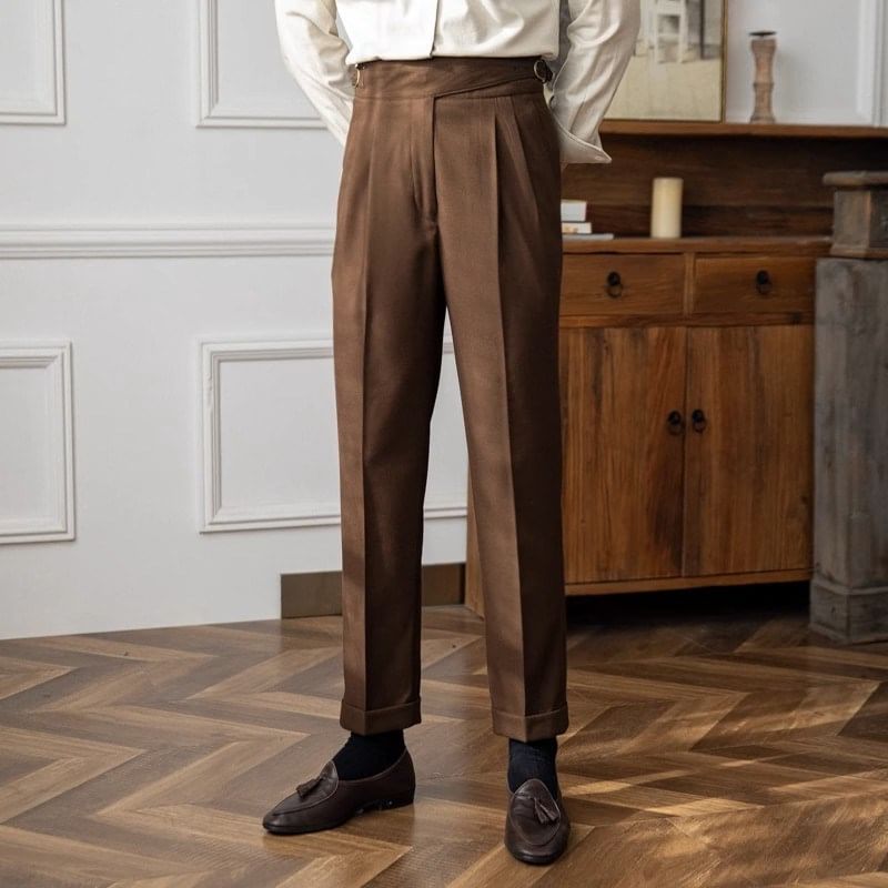 GRAYCIOUS - Mid-rise rechte, rechte broek met rechte pijpen