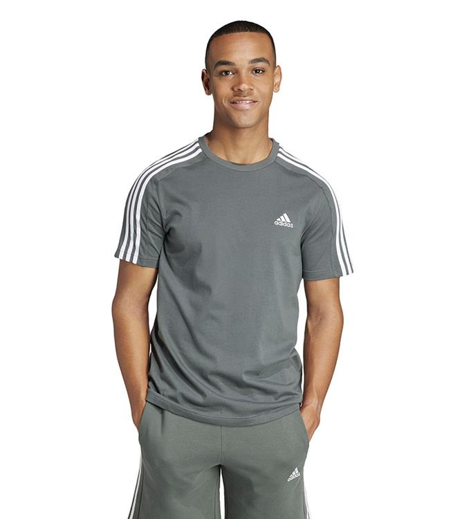 adidas Men Essentials Single Jersey 3-Stripes T-shirt