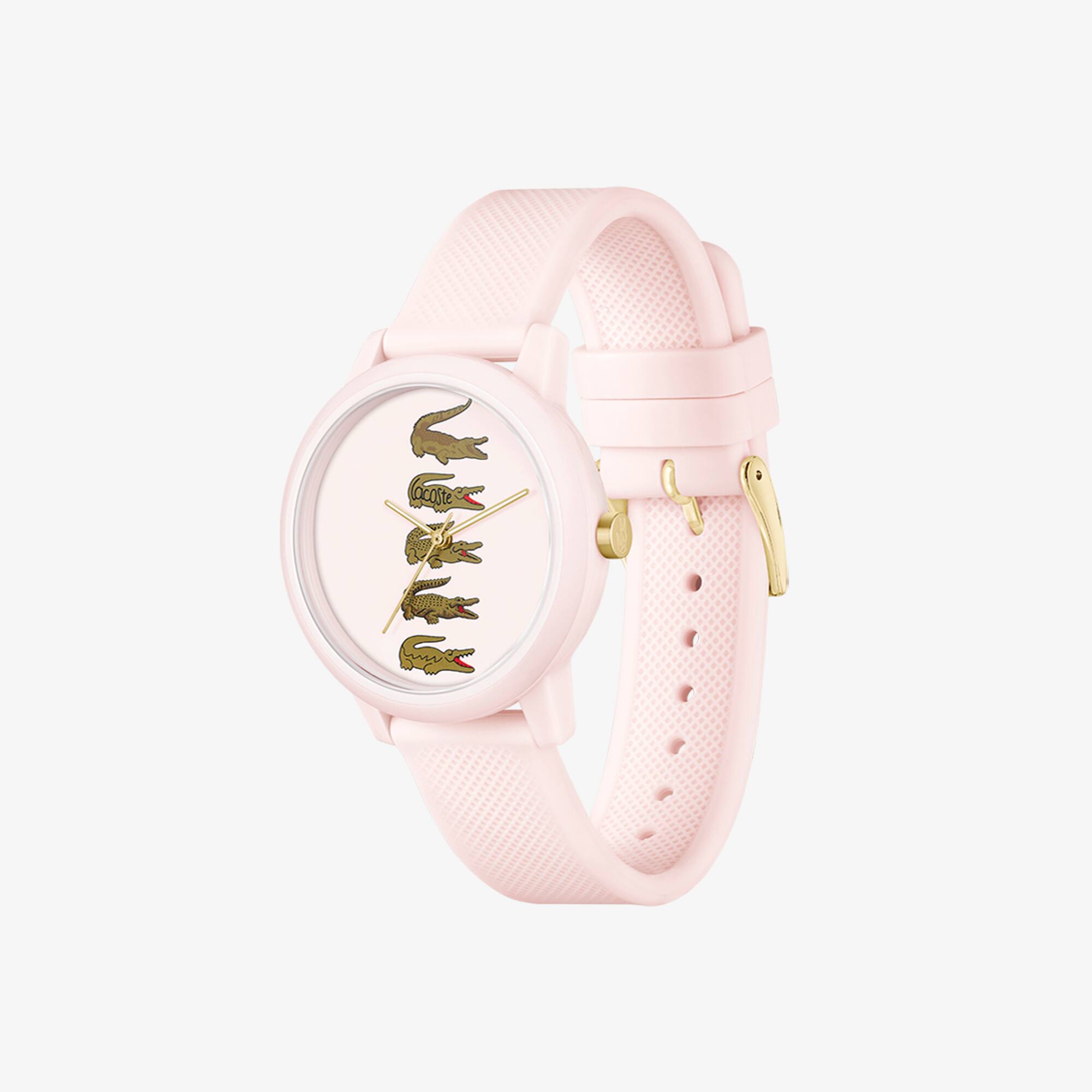 Montre 3 aiguilles Lacoste.12.12 Holiday silicone Montres - Blanc - Lacoste - Femme