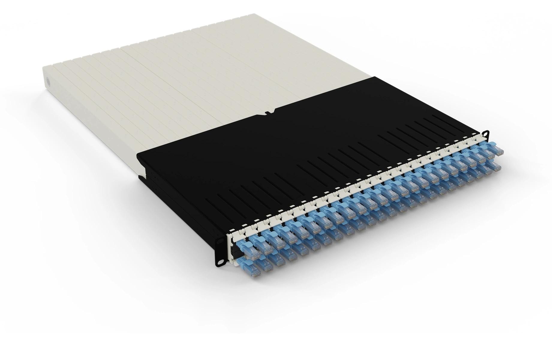 patchbox.one / 30RU / Cat 6A, UTP, 1.8 m, Blau<br>All-in-One Lösung für Ordnung im Netzwerkschrank