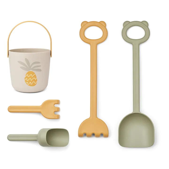 Liewood Seau de plage Harper et ses accessoires | Pineapple multi mix