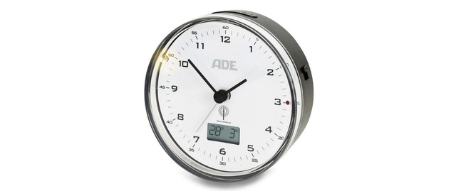 ADE Funkwecker »CK2022 Schwarz«