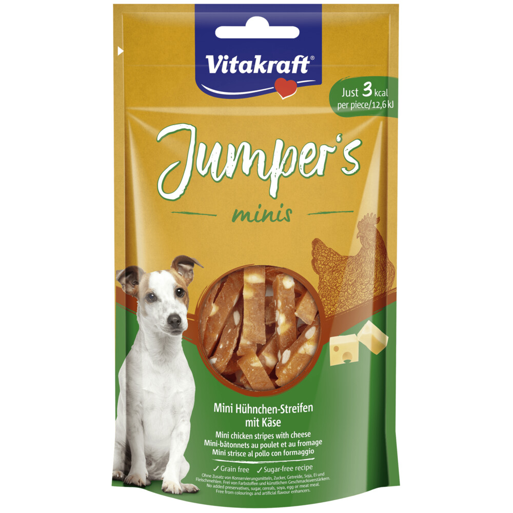 Vitakraft Jumpers Mini Kip en Kaas80 gr