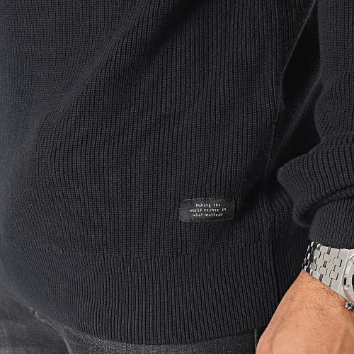 Pull Col Zippé Codford 20714337 Noir