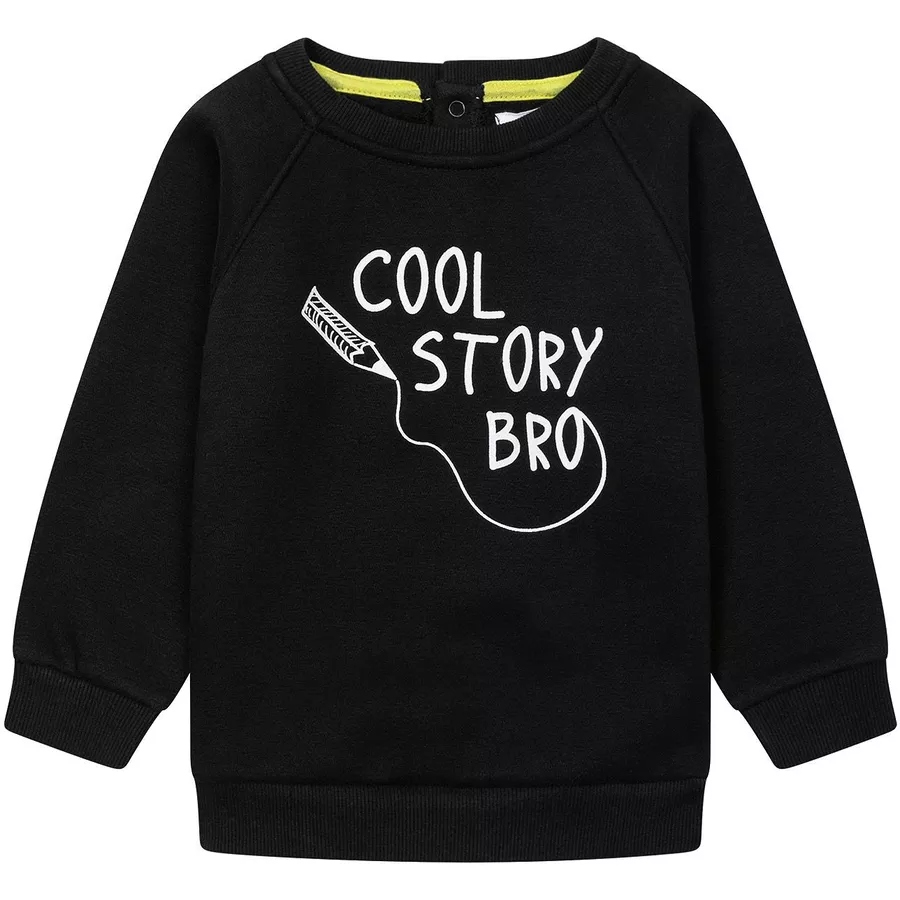 MINOTI Jogginganzug Cool Story Bro SchwarzKhakigrün