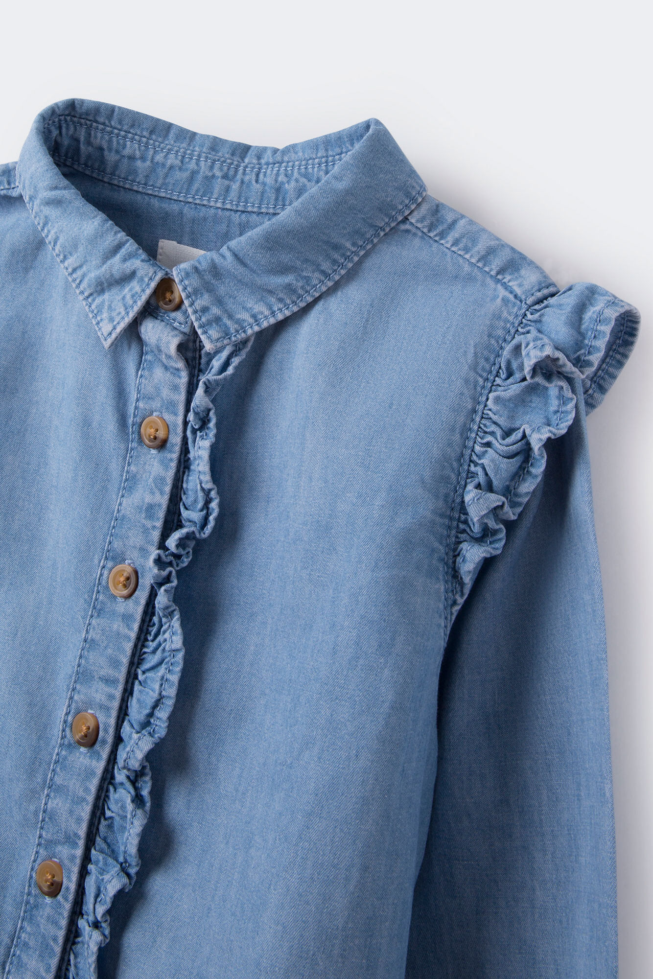 Blusa jeans feminina