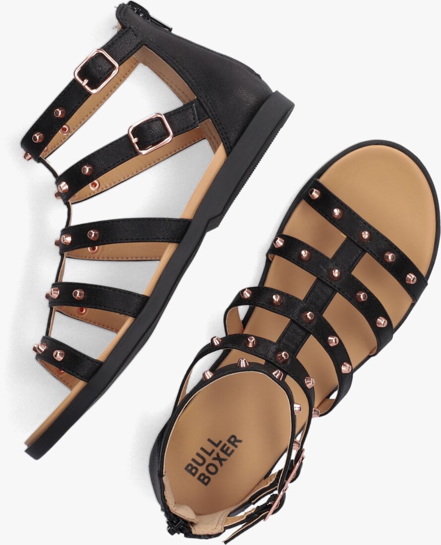 BULLBOXER zwarte bullboxer sandalen alm015
