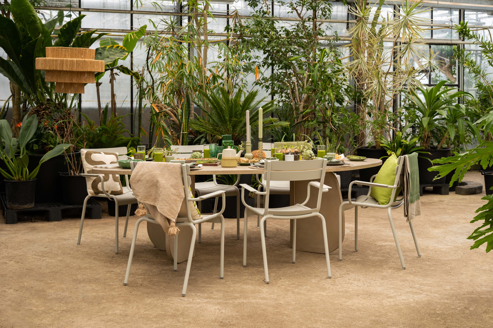 Bogard organische eettafel | Oat 220 cm