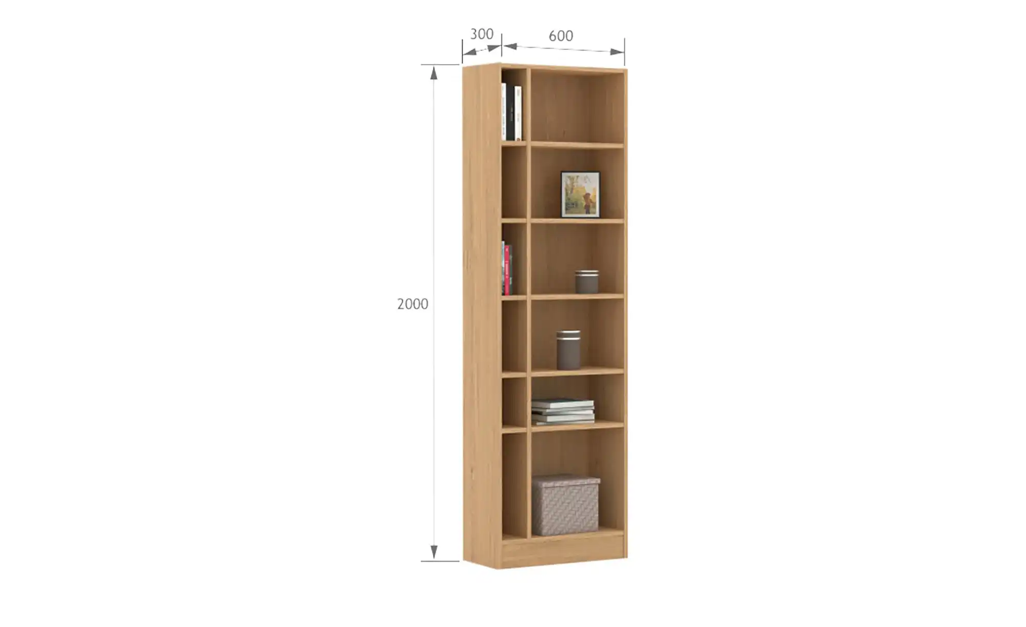 Zwischenregal White Oak