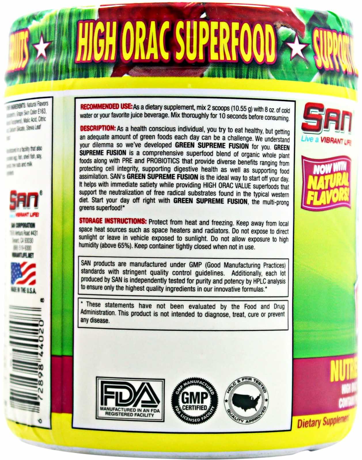 SAN Nutrition Green Supreme Fusion 318 g