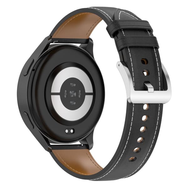 INF Klokkerem i ekte skinn Sort 20 mm Samsung Galaxy Watch 5