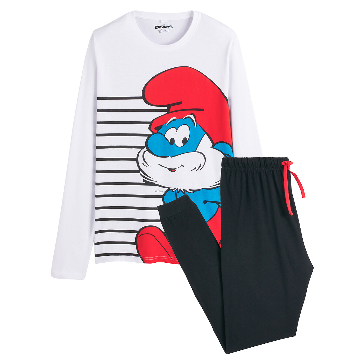 SCHTROUMPFS<br>Pijama longo Smurfen