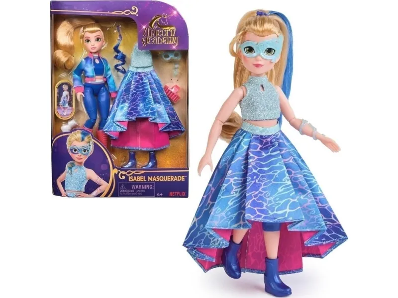Unicorn Academy Dlx Doll Isabel Masquerade 24 cm