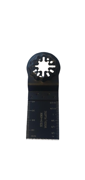 Multitool zaagblad starlock B=34mm voor hout & plastic - L=40mm