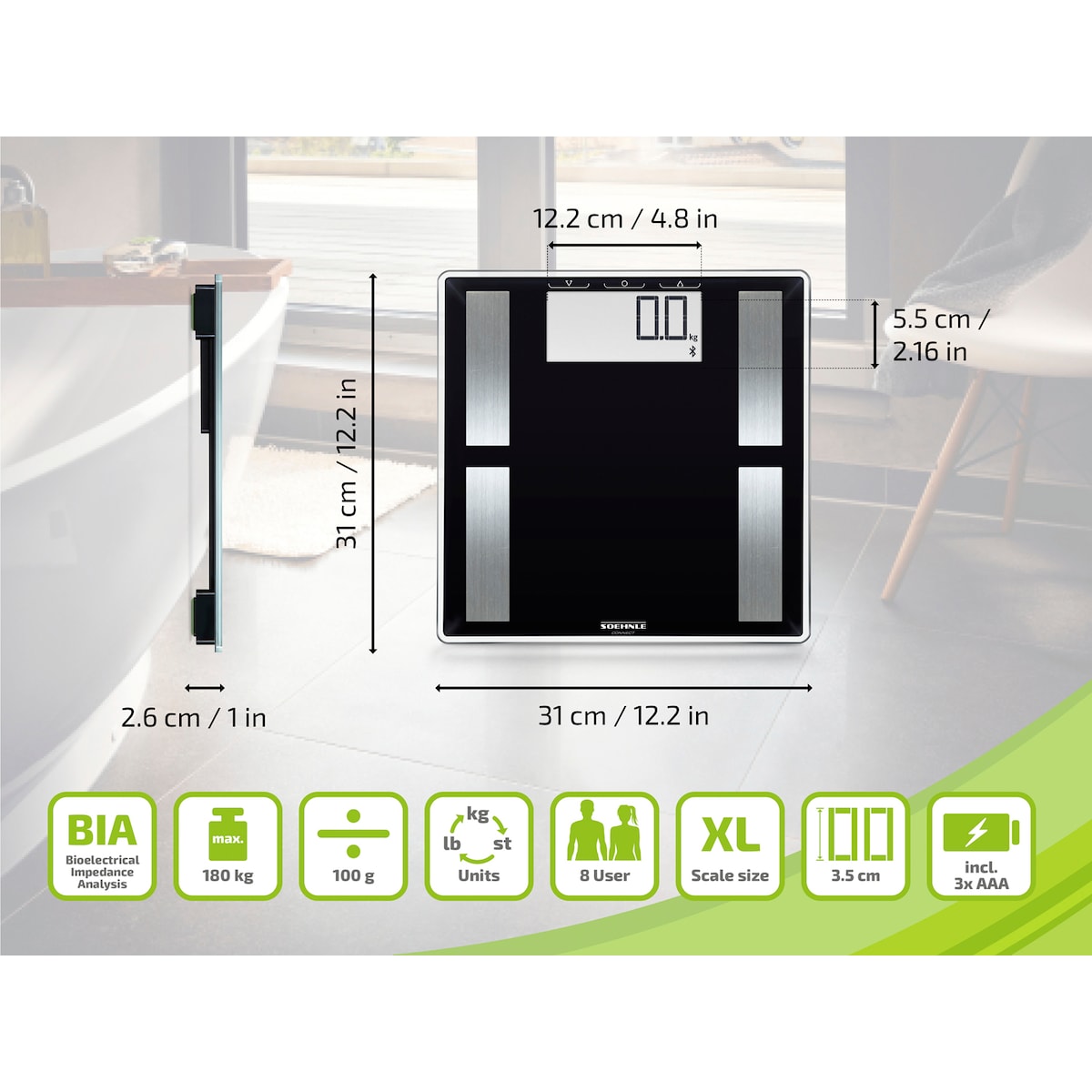 Kroppsana.vekt Shape S Con 50