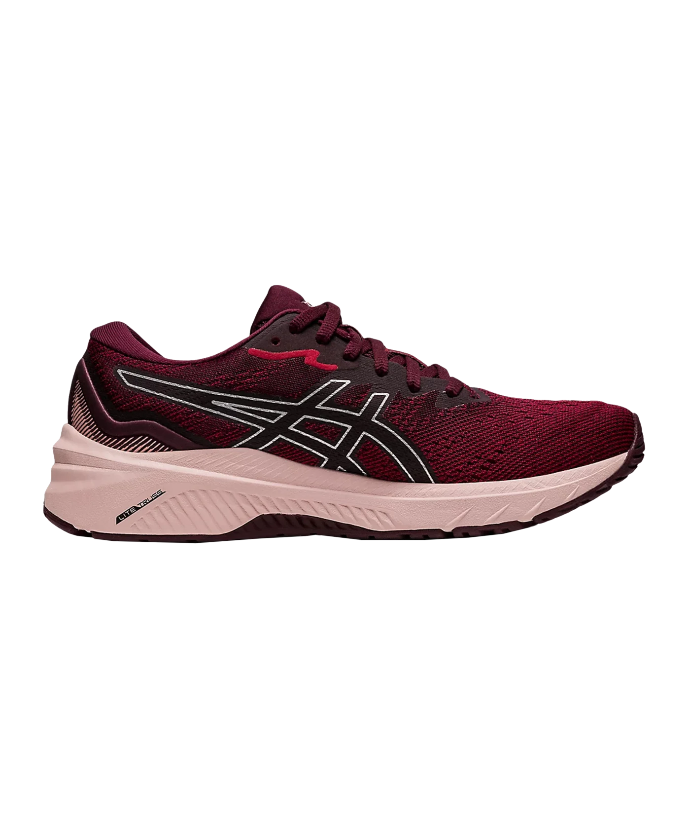 Asics GT-1000 11 Damen Rot Grau F601 Laufschuh