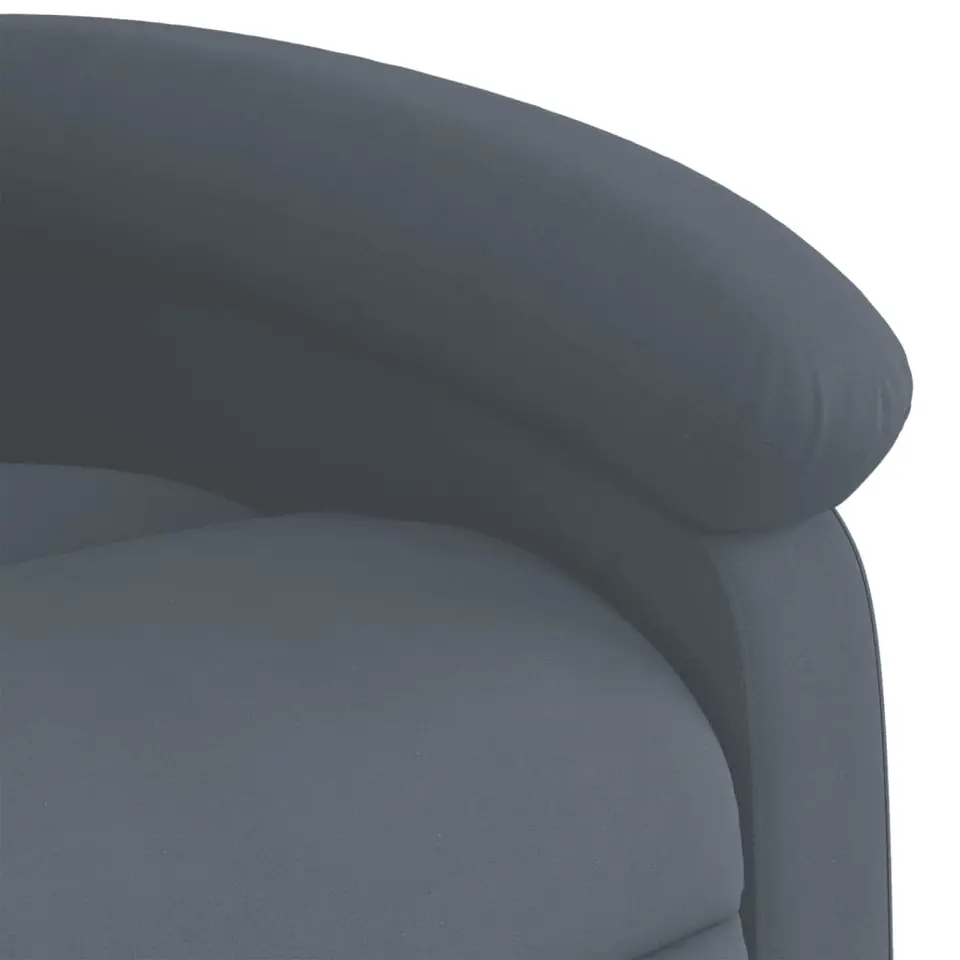 vidaXL - Fauteuil - Grijs - Fluweel