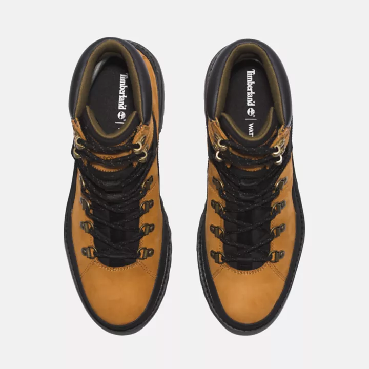 Bottines Vibram et Gore-Tex pour homme en jaune