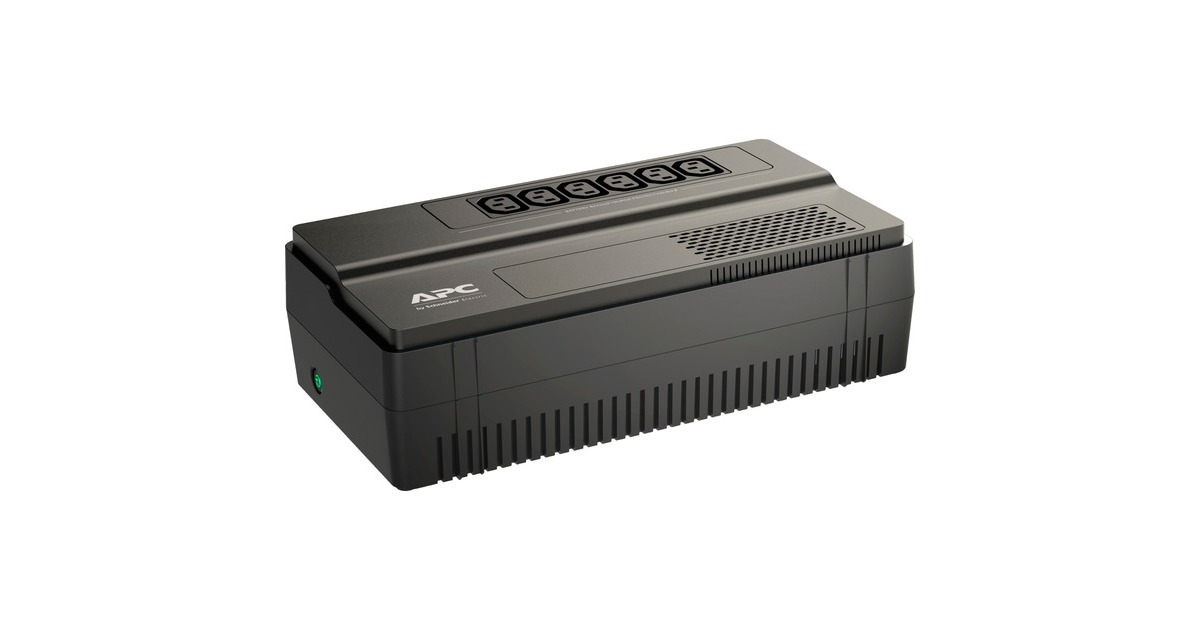 APCEasy-UPS BV 500VA, AVR, IEC Outlet, 230V ups  (Zwart, 6x C13, BV500I)