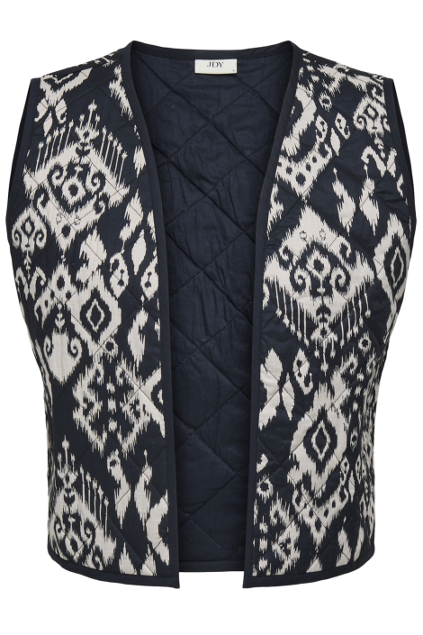 Jacqueline de Yong zwarte dames gilet