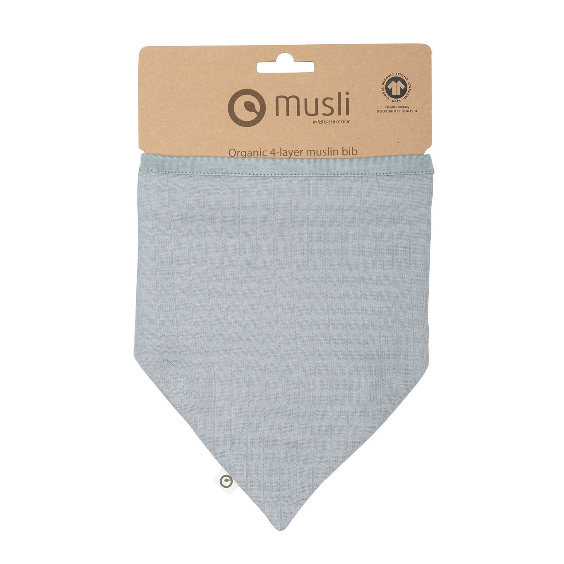 Müsli Dreieckstuch Jasmin blue
