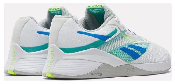 Chaussures de Cross Training Reebok Nano X4 Blanc / Bleu / Vert