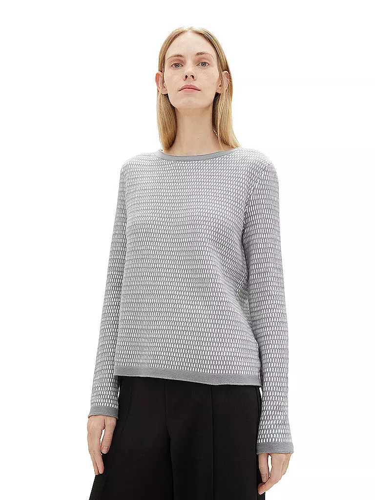 TOM TAILOR Pullover  grau
