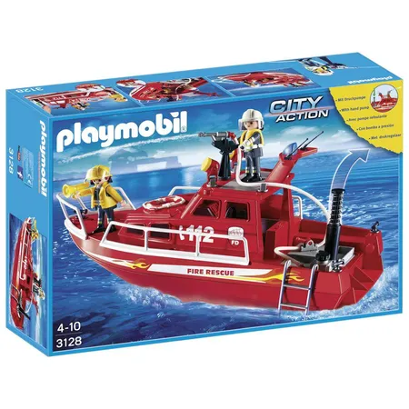 PLAYMOBIL® 3128 Feuerlöschboot mit Pumpe
