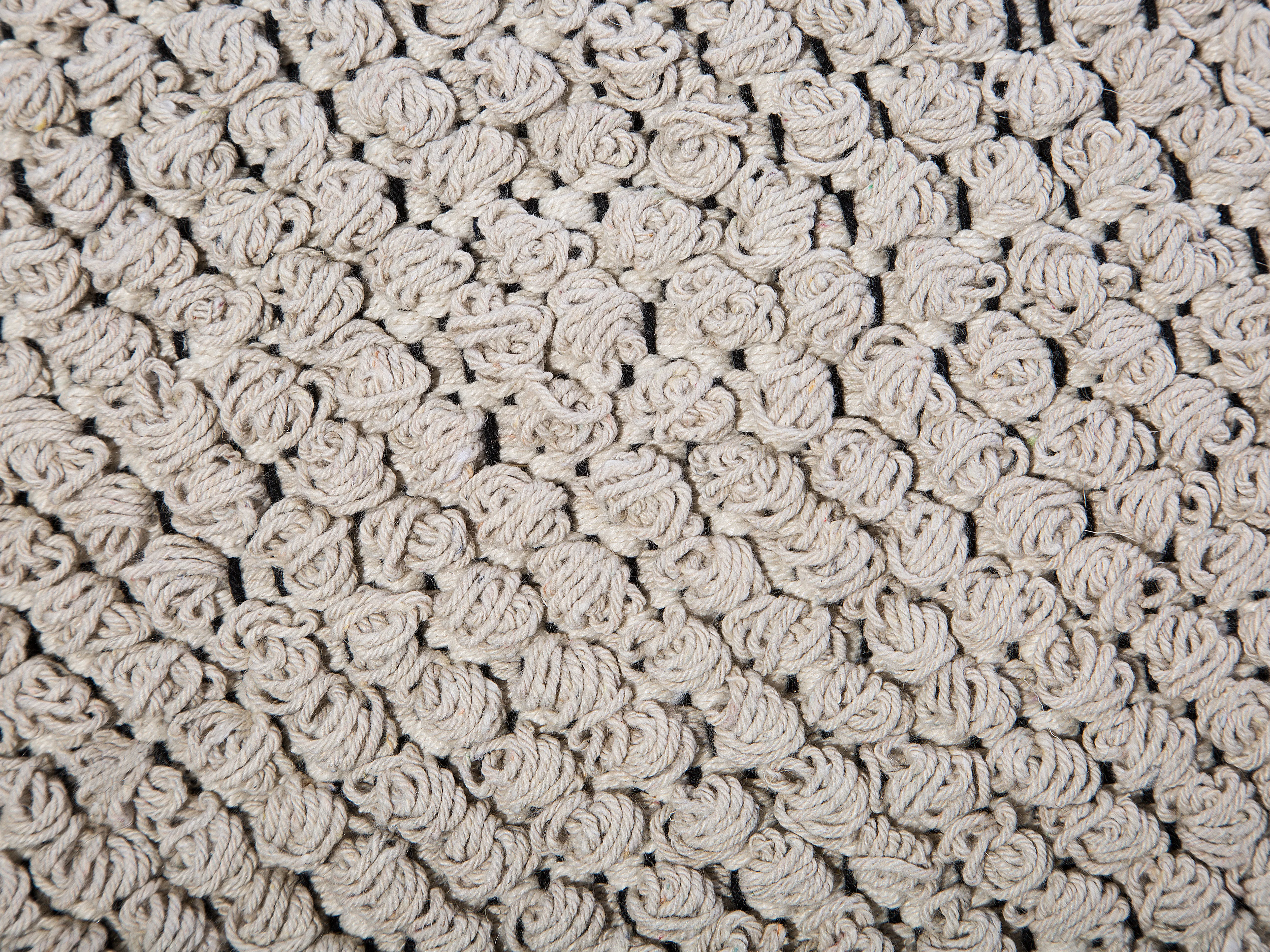 Poef NOIDA Katoen Beige