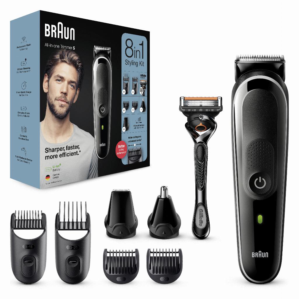 Braun MGK5360 Multigroomer, 8-in-1