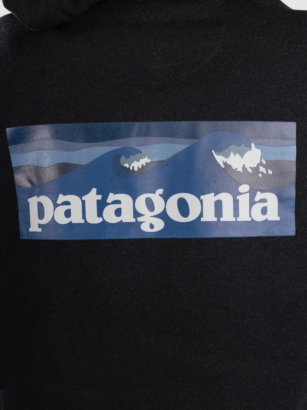 Patagonia Boardshort Logo Uprisal Hoodie ink black