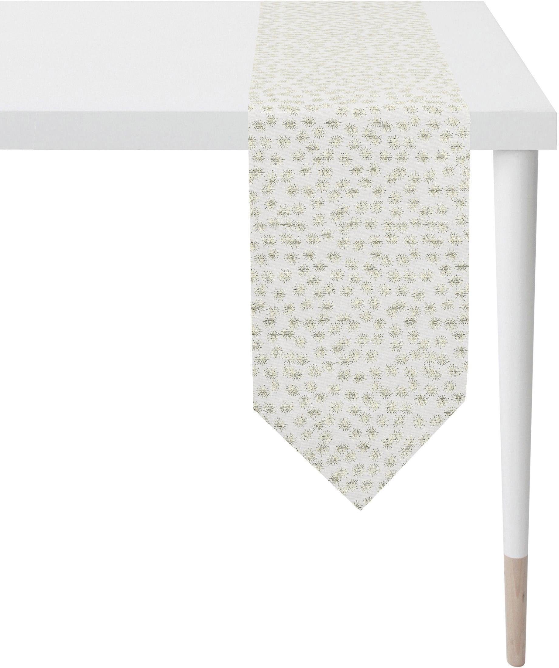 APELT Tischband »1501 Christmas Elegance, Weihnachtsdeko, Weihnachten« Lurex-Jacquardgewebe