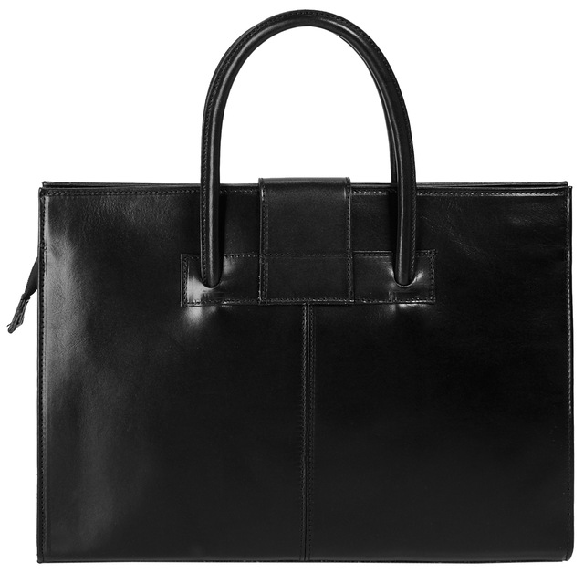 Cluty Henkeltasche echt Leder, Made in Italy