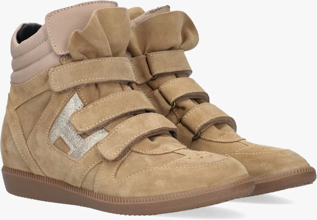 HIP beige hip hoge sneaker h1556