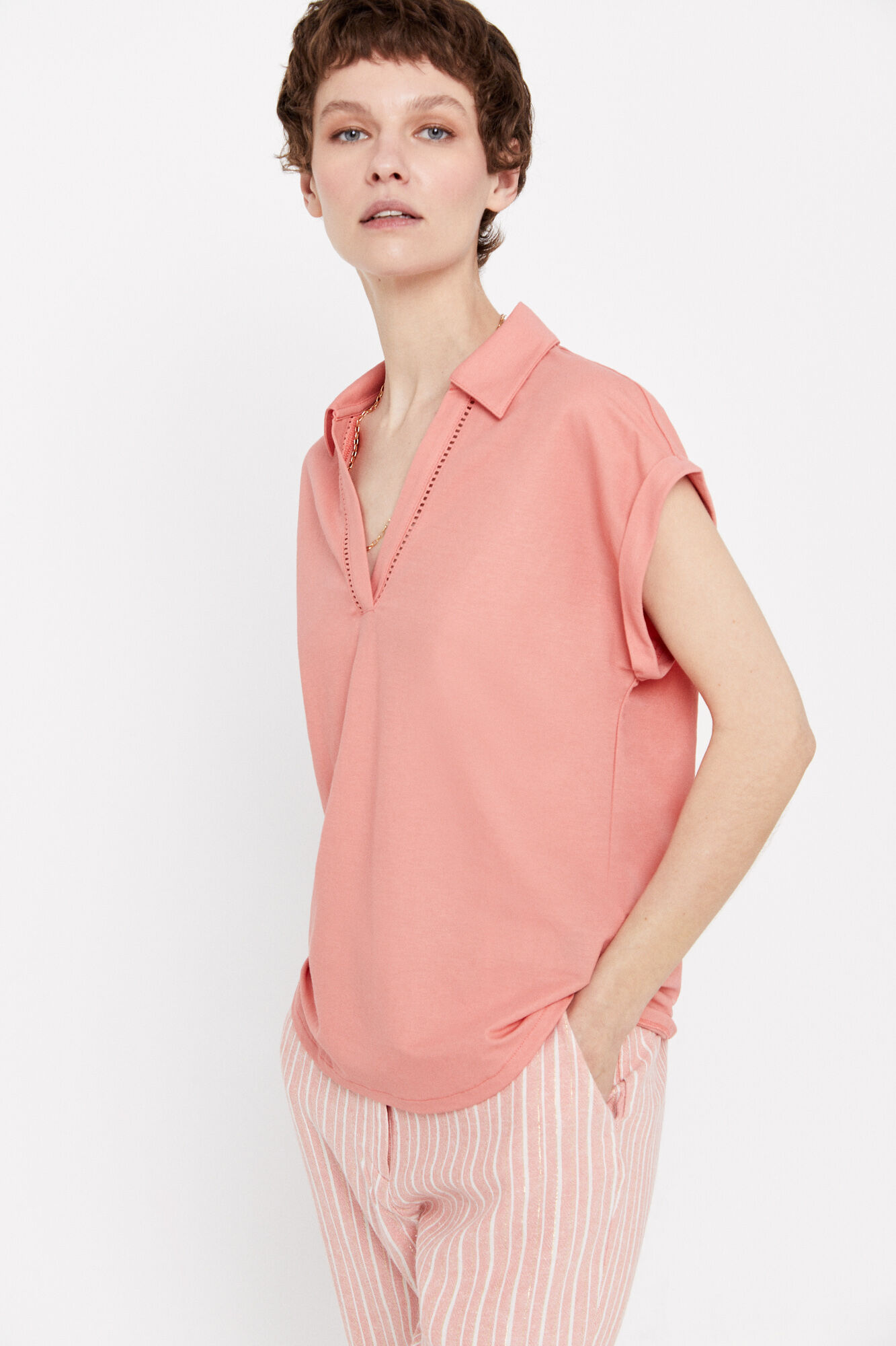 Polo Vainica Piqué - Coral