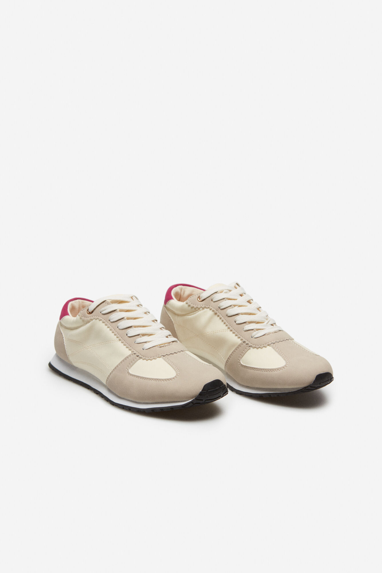 Sapato leve de nylon - Fúcsia