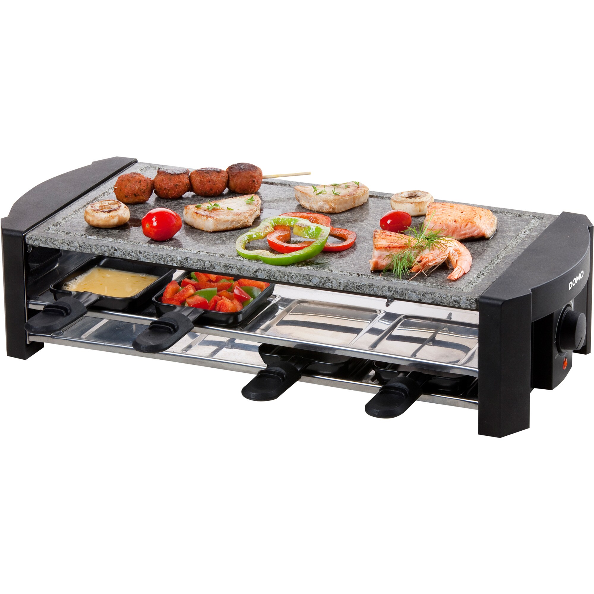 Domo Raclette Steingrill-Raclette Chill Zone DO9186G