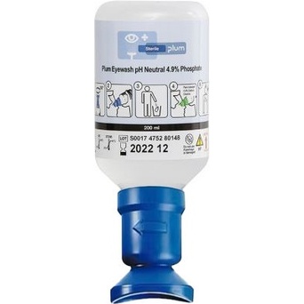 Kit Rinçage des yeux - Solution Neutre 200mL + Saline 500mL