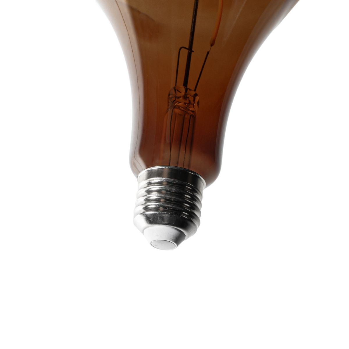 E27 dimbare LED lampen PS160 bruin 4W 120 lm 1800K