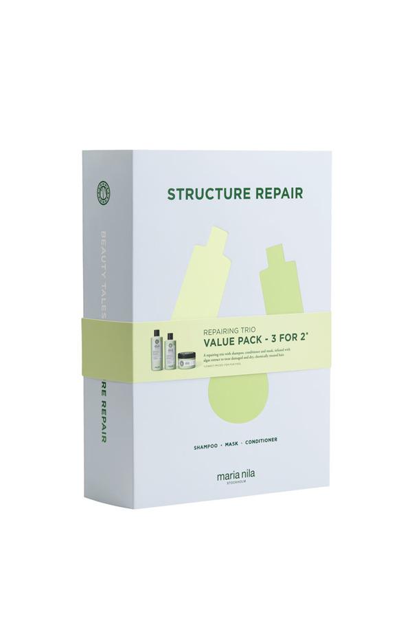 Maria Nila Beauty Box Structure Repair 3pcs