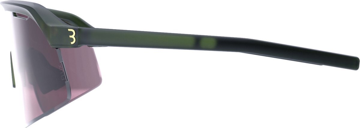 BBB Cycling Valor Flux Pure BSG-81 Sport Zonnebril Mat Transparant/Groen