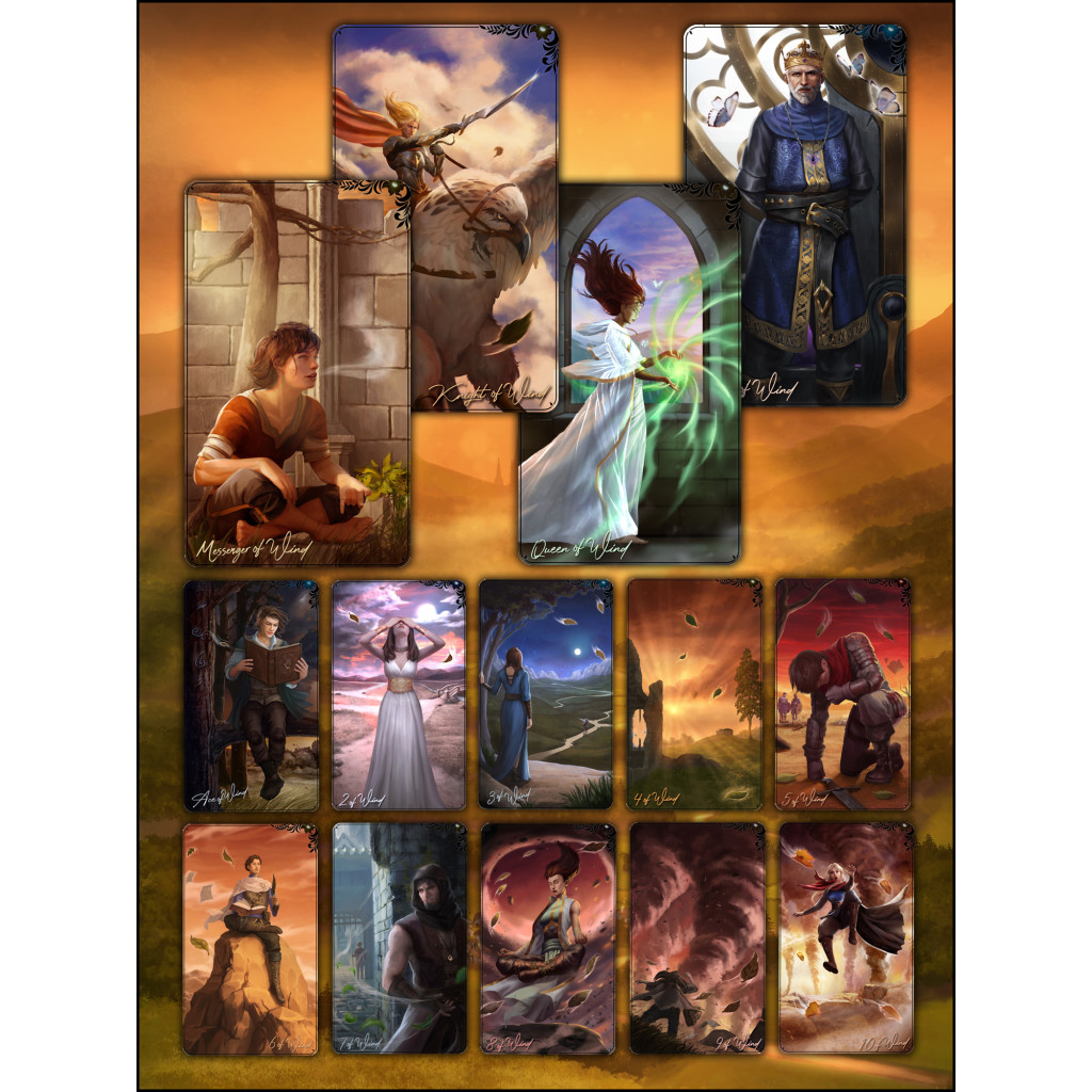 Arcanya Tarot - Les Mornes Plaines, Kickstarter Edition