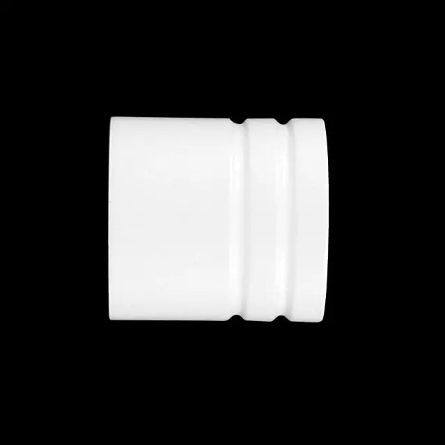 Lot de 2 embouts tringle bois (D28 mm) Bouchons Blanc