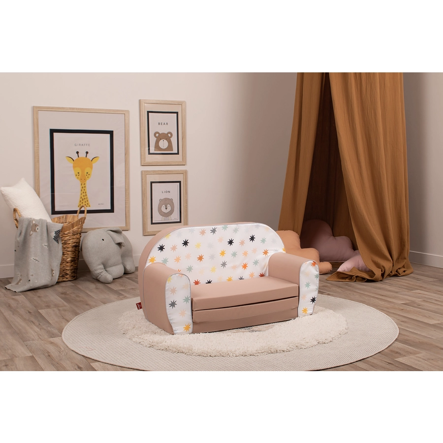 knorr toys® Kindersofa - Pastell stars