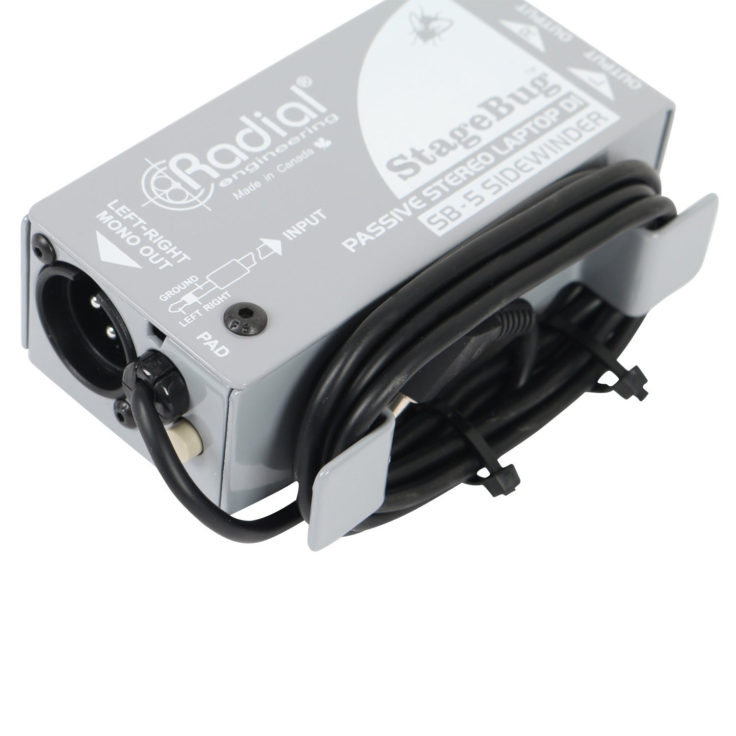 Radial StageBug SB-5 Laptop Passive Stereo Direct Box