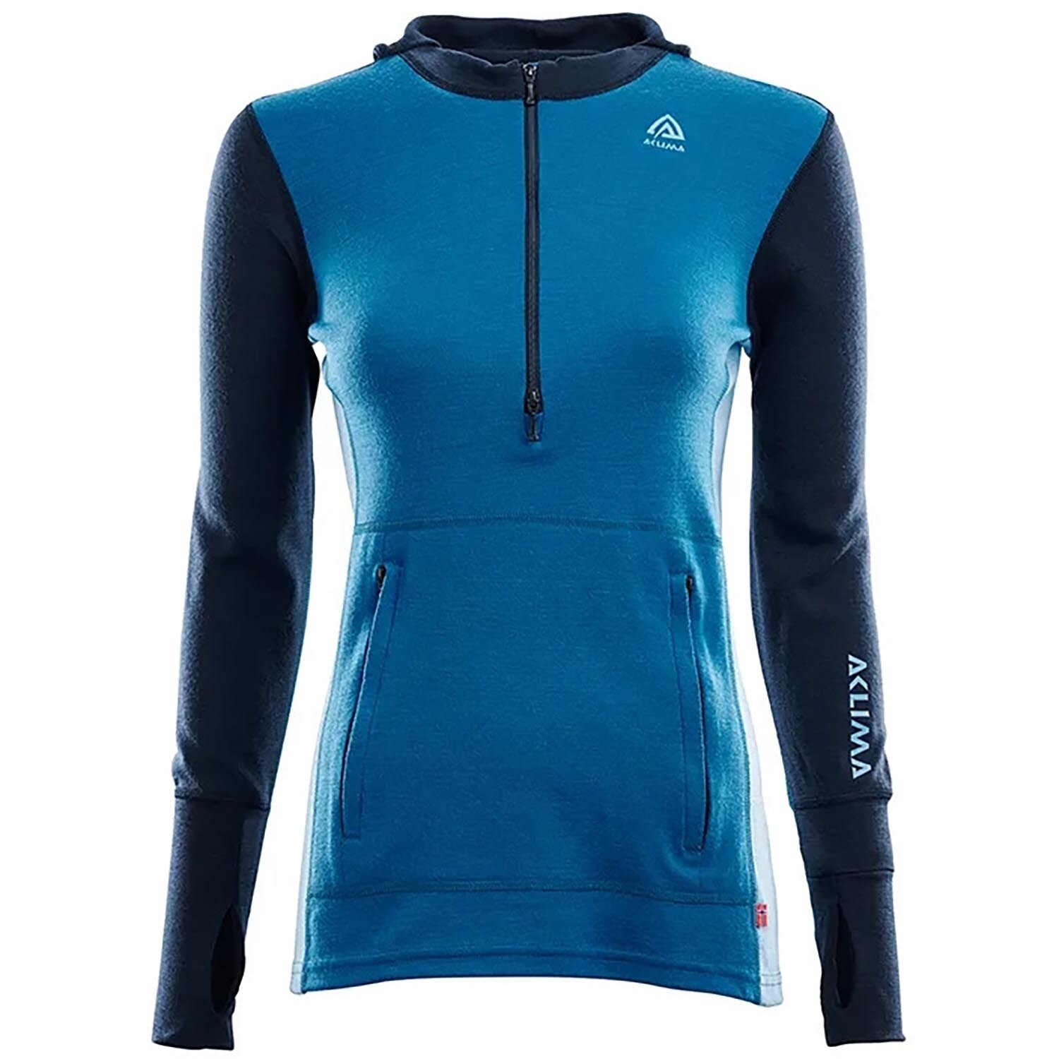 Aclima Womens WarmWool Hood Sweater W/zip
