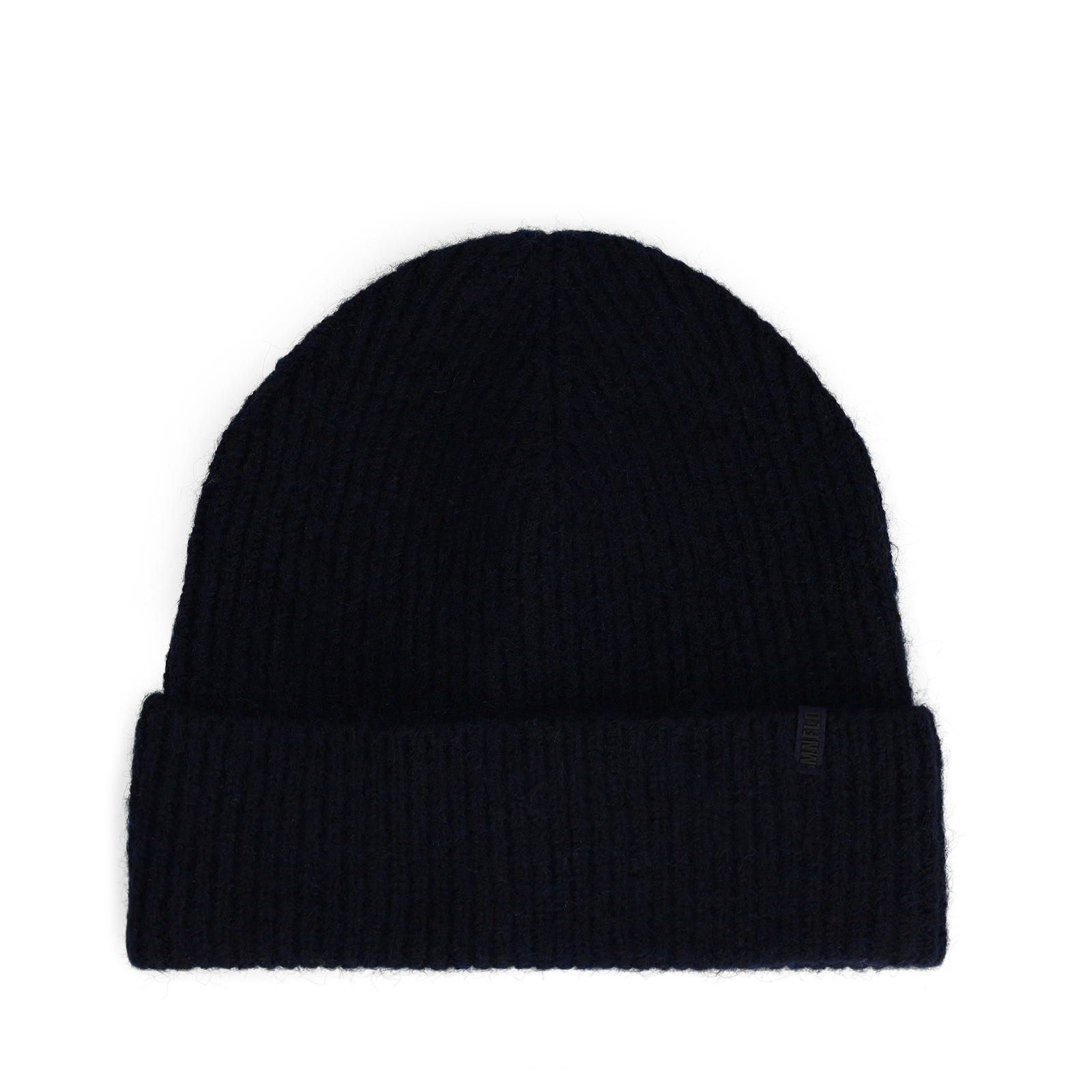 Donkerblauwe beanie