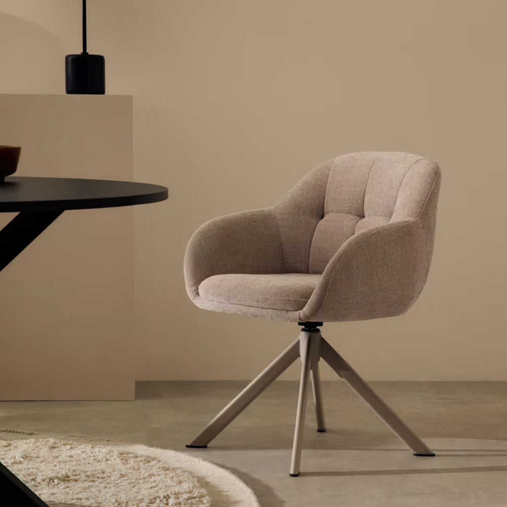 Kave Home Dorina Eetkamerstoel - Beige