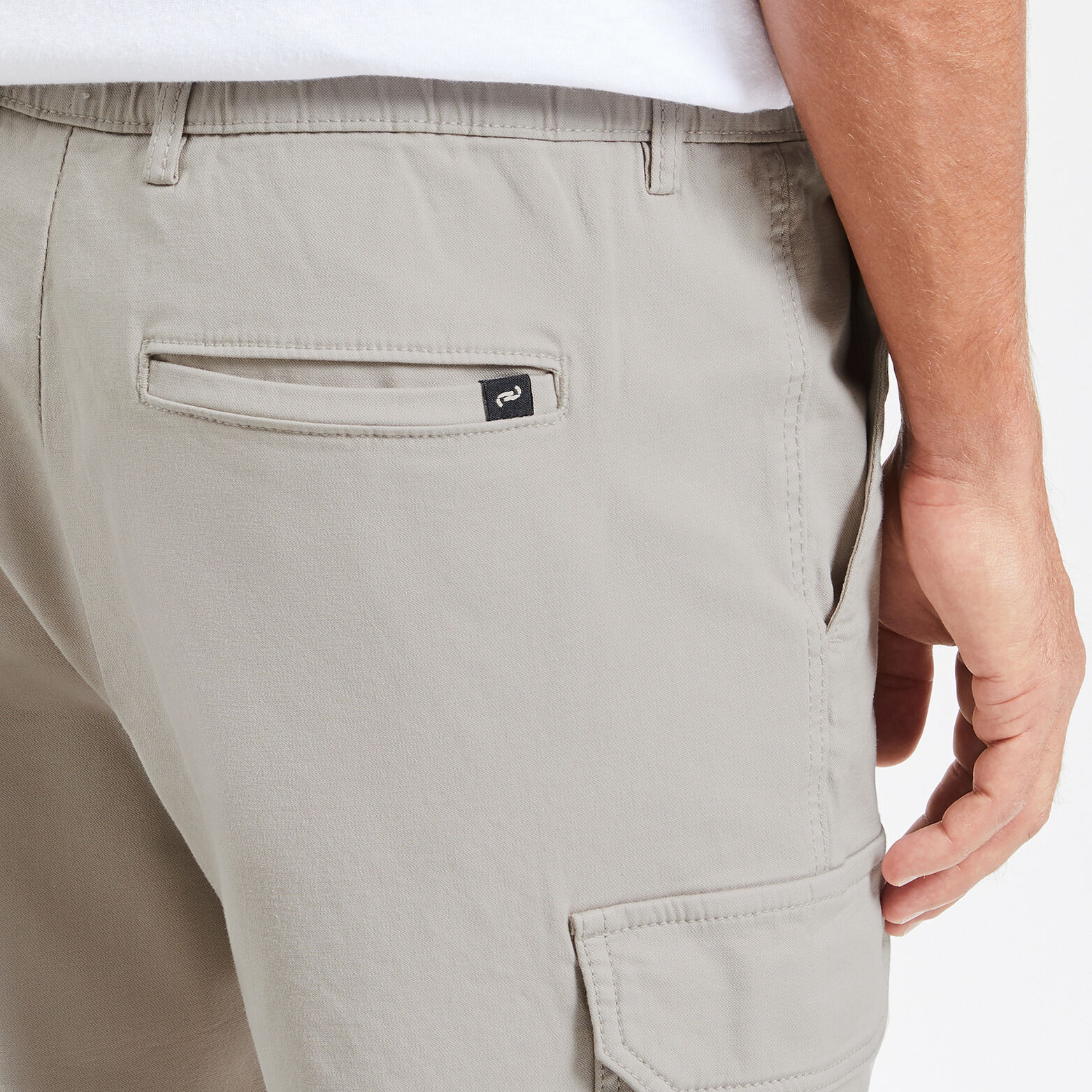 Pantalon cargo Blanc