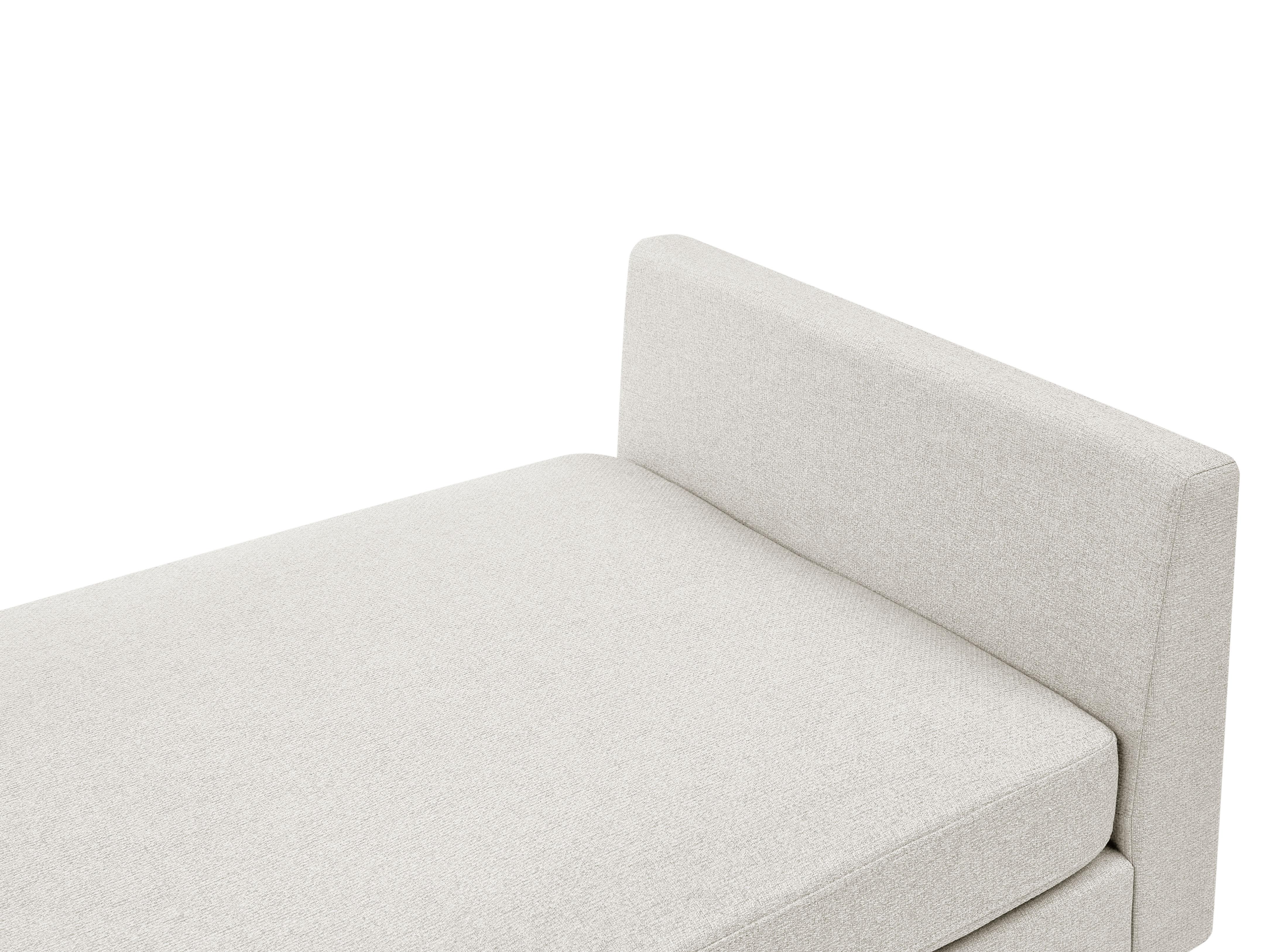 Chaise longue ARCHIANE Stof Lichtbeige